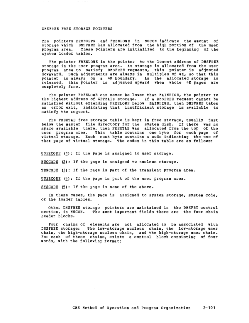 VM370 Rel 6 Data Blocks and Program Logic (Mar 79) page 113