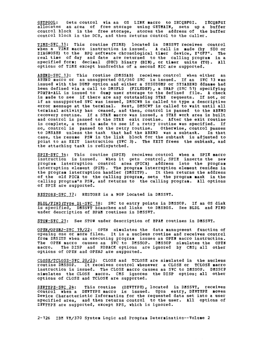 VM370 Rel 6 Data Blocks and Program Logic (Mar 79) page 137