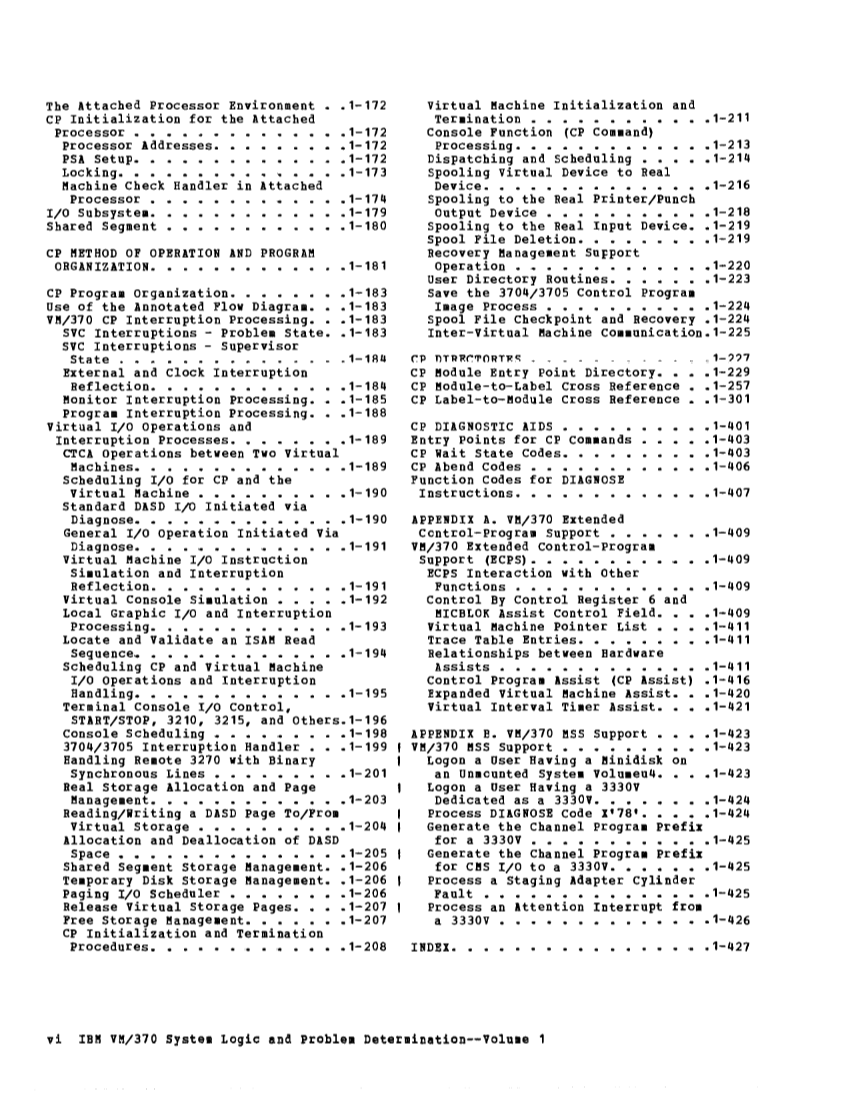 VM370 Rel 6 Data Blocks and Program Logic (Mar 79) page 6