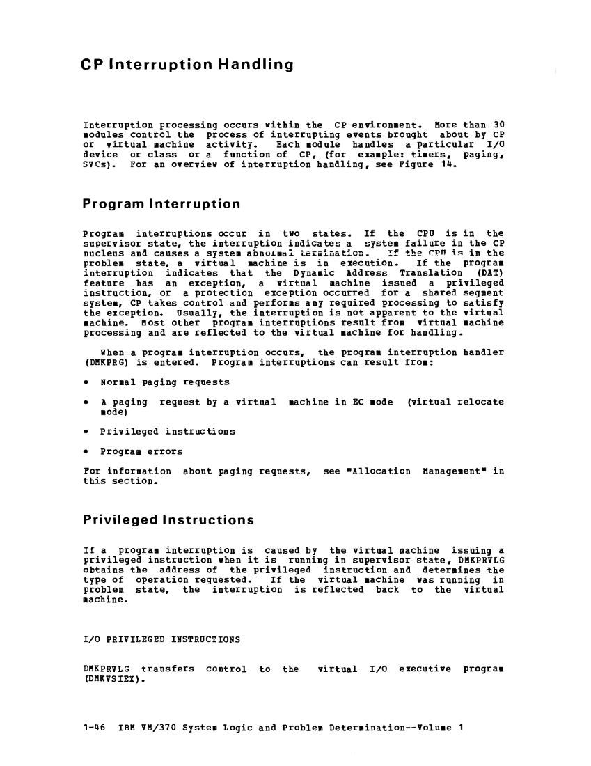 VM370 Rel 6 Data Blocks and Program Logic (Mar 79) page 60