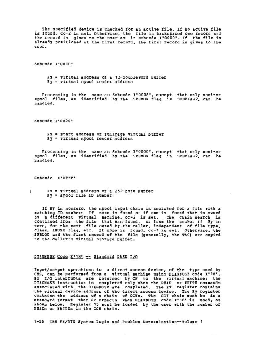 VM370 Rel 6 Data Blocks and Program Logic (Mar 79) page 70