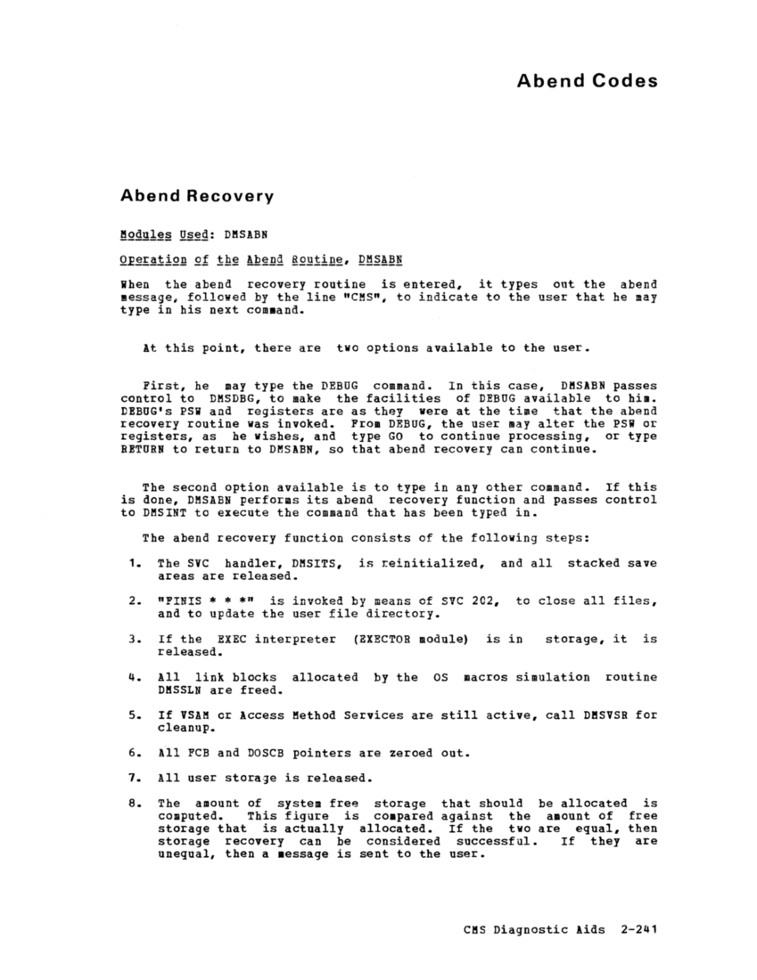VM370 Rel 6 Data Blocks and Program Logic (Mar 79) page 253