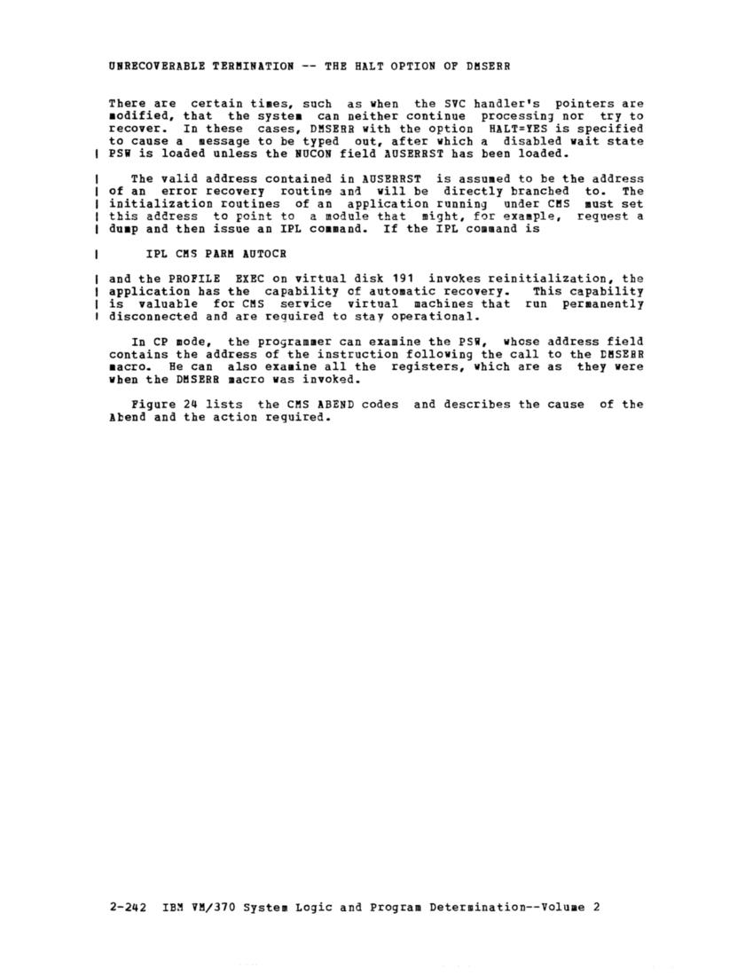 VM370 Rel 6 Data Blocks and Program Logic (Mar 79) page 253