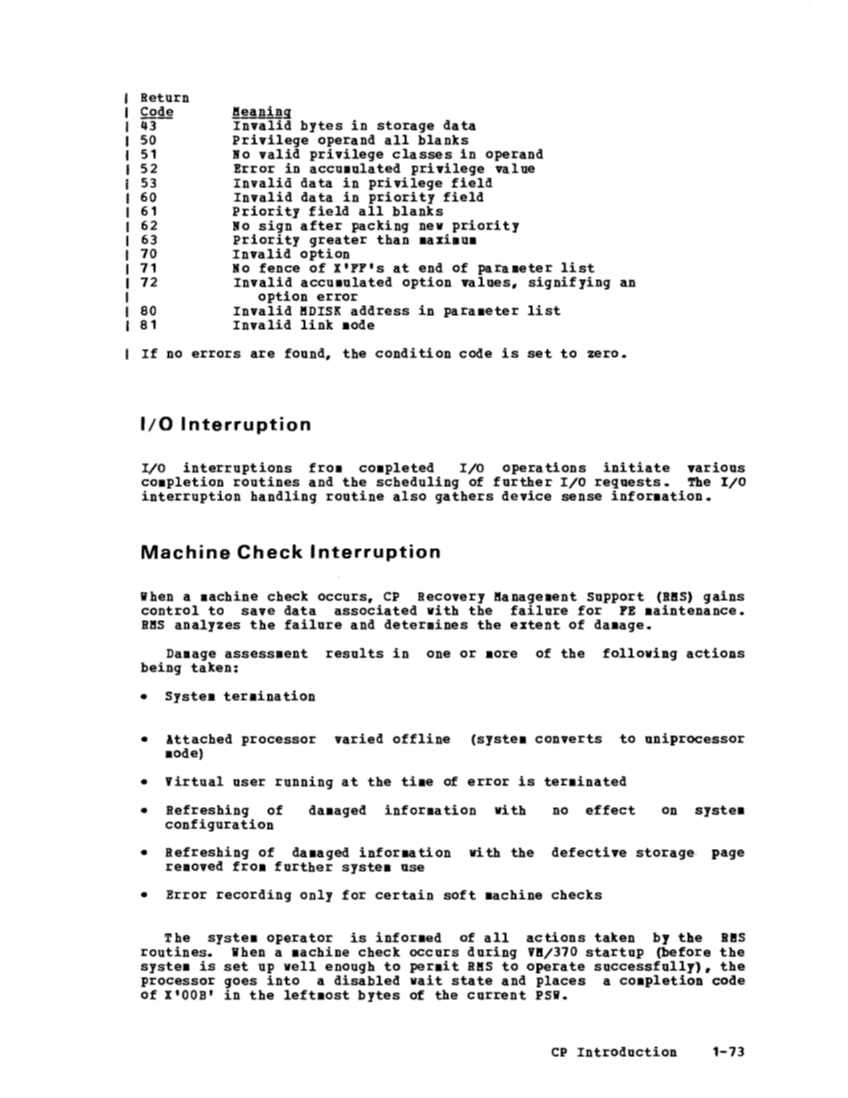 VM370 Rel 6 Data Blocks and Program Logic (Mar 79) page 87