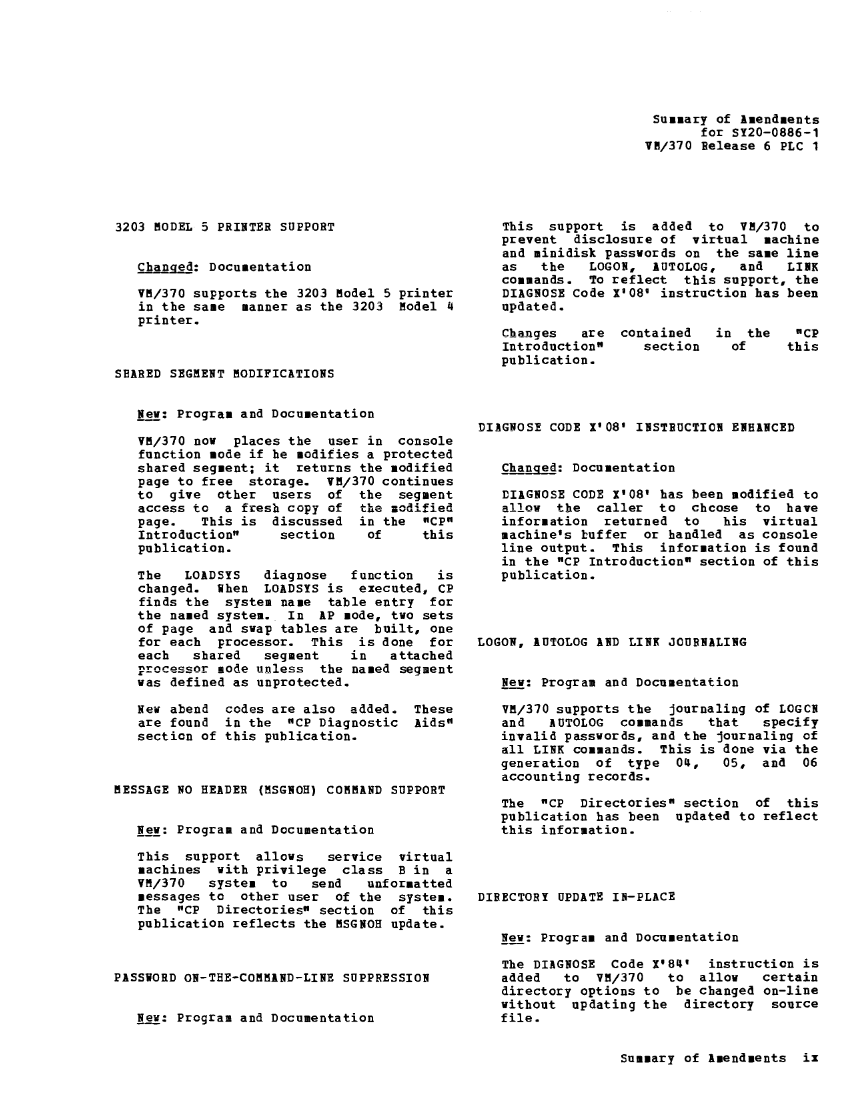 VM370 Rel 6 Data Blocks and Program Logic (Mar 79) page 9