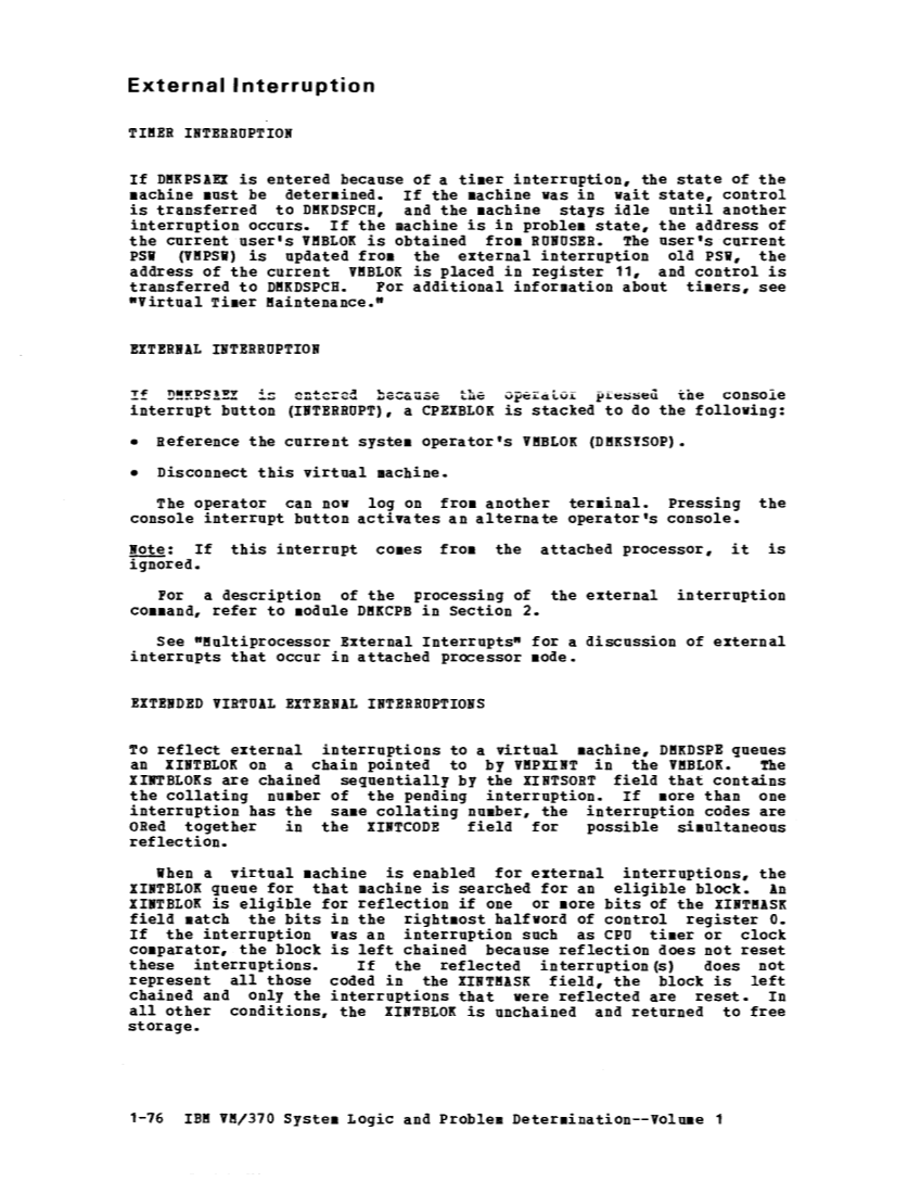 VM370 Rel 6 Data Blocks and Program Logic (Mar 79) page 90