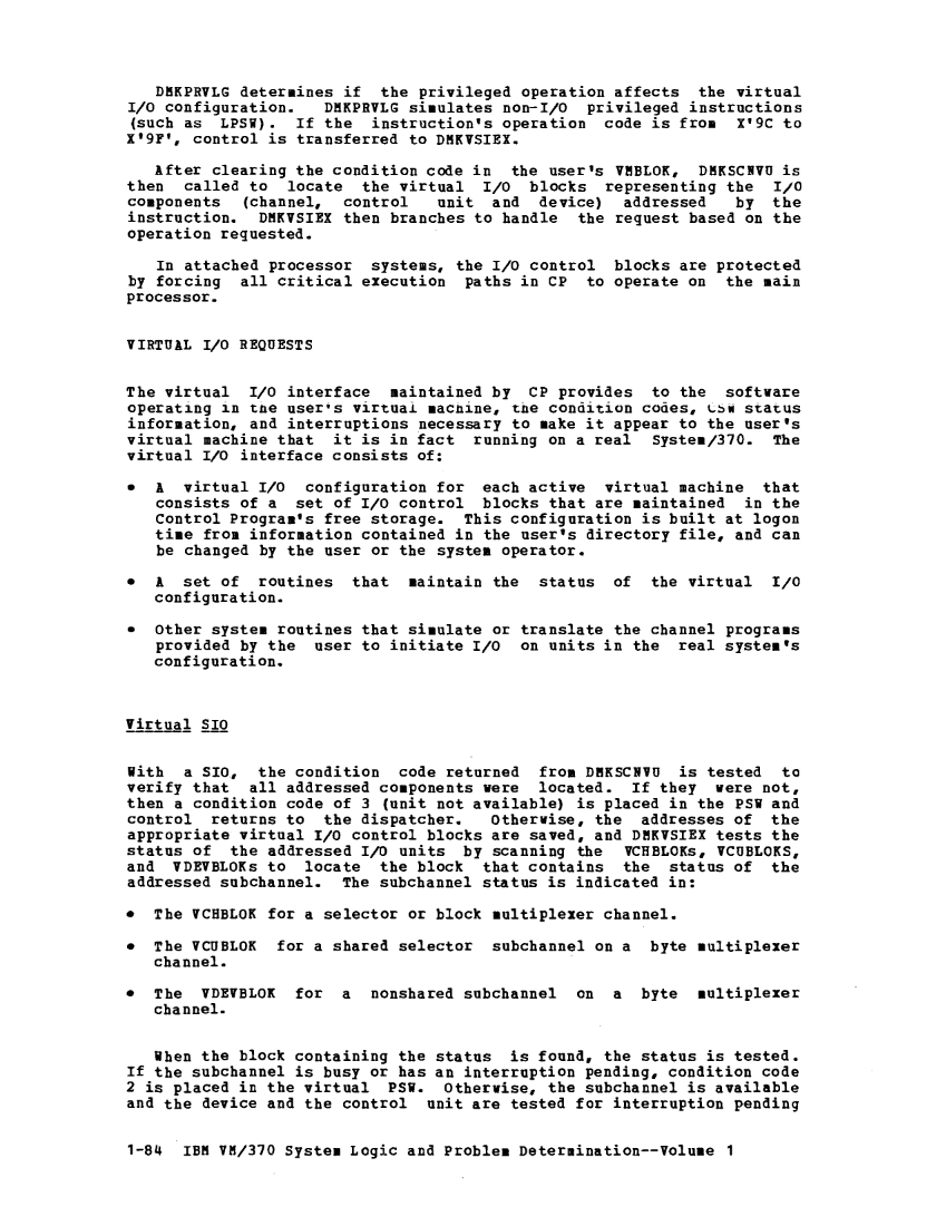 VM370 Rel 6 Data Blocks and Program Logic (Mar 79) page 97