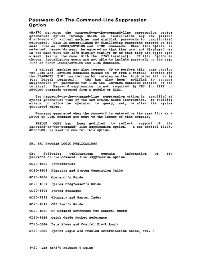 VM370 Release 6 guide (Aug79) page 26