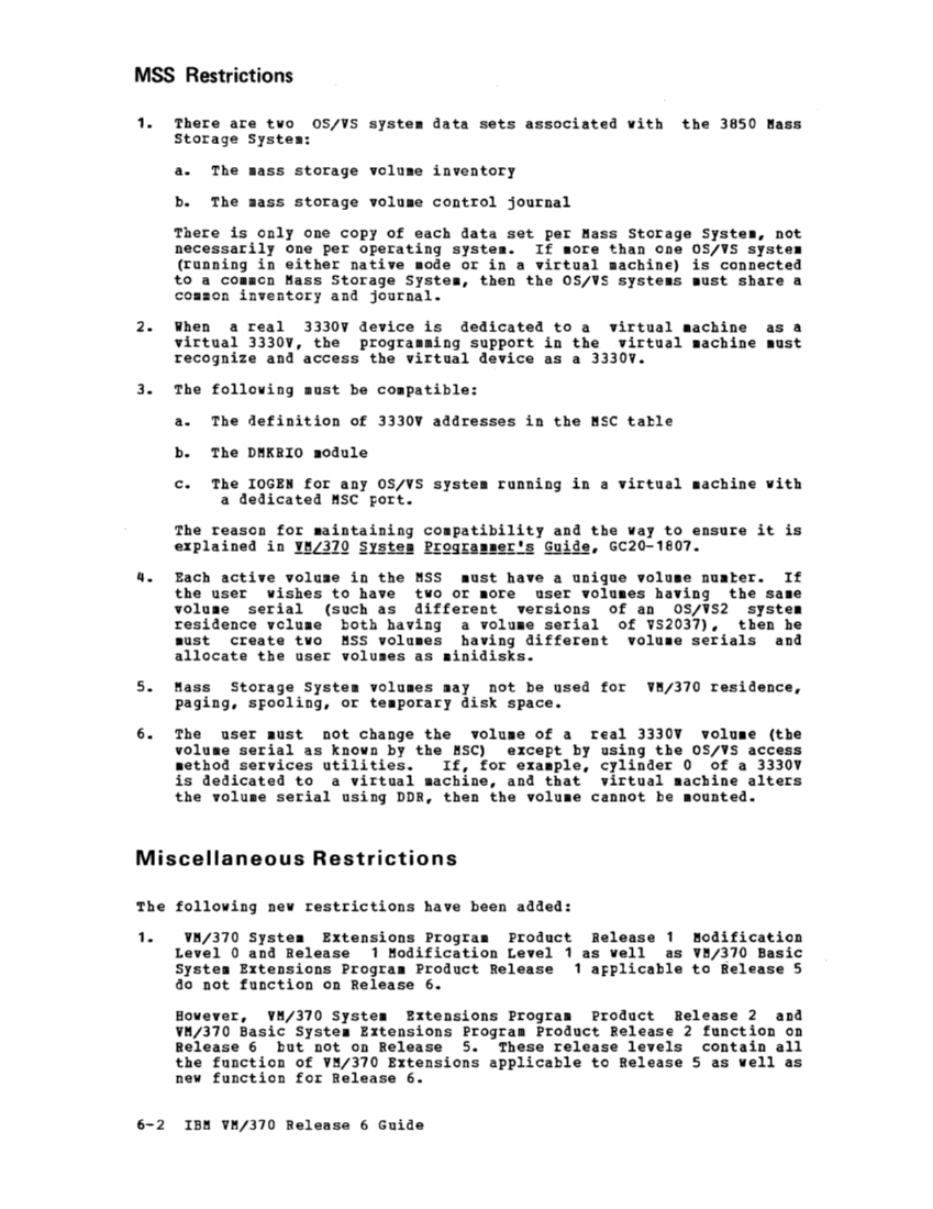 VM370 Release 6 guide (Aug79) page 71