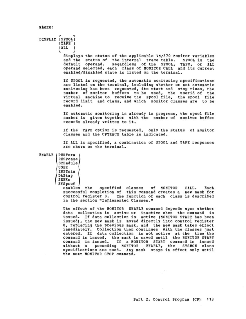 VM370 System Programmers Guide (Rel6) page 116