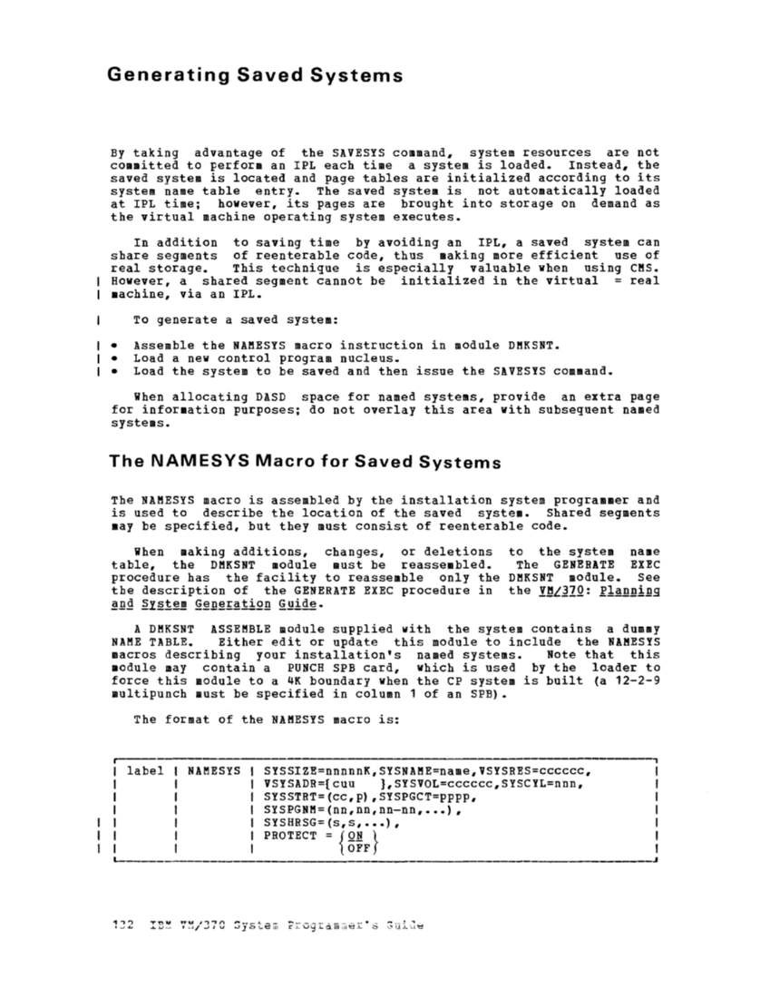 VM370 System Programmers Guide (Rel6) page 136