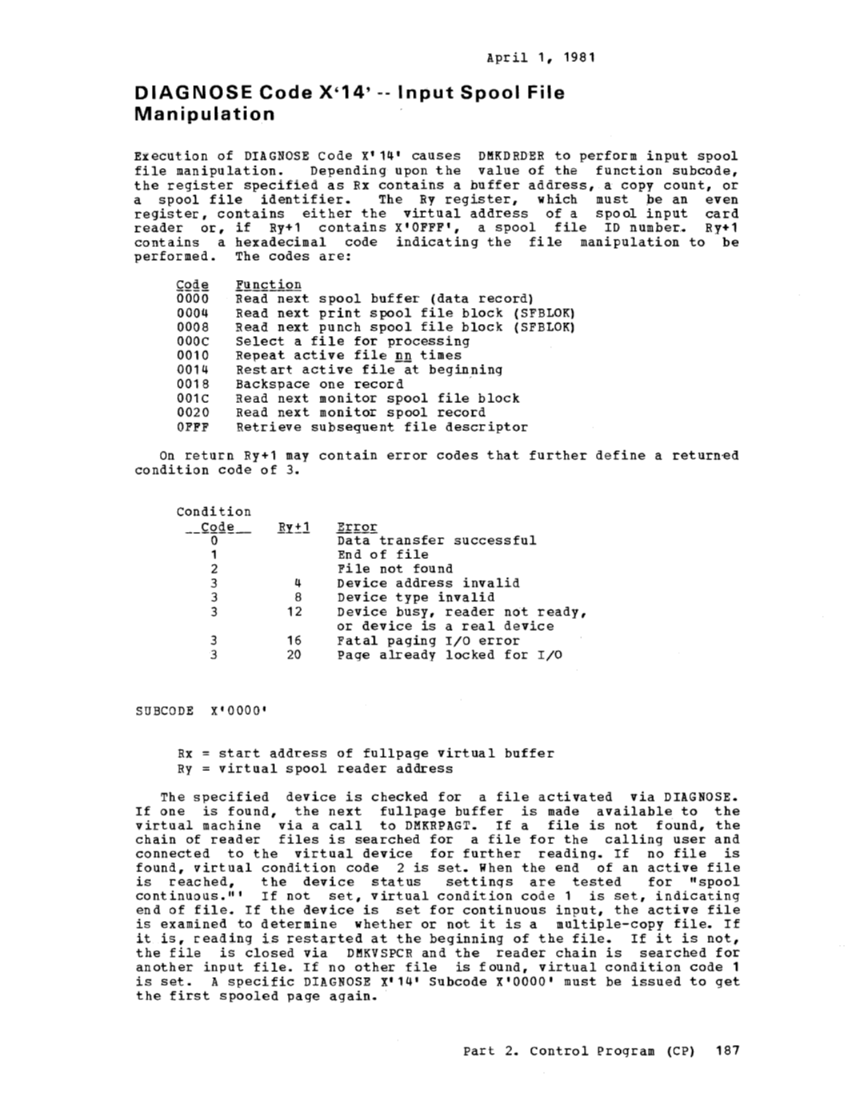VM370 System Programmers Guide (Rel6) page 195