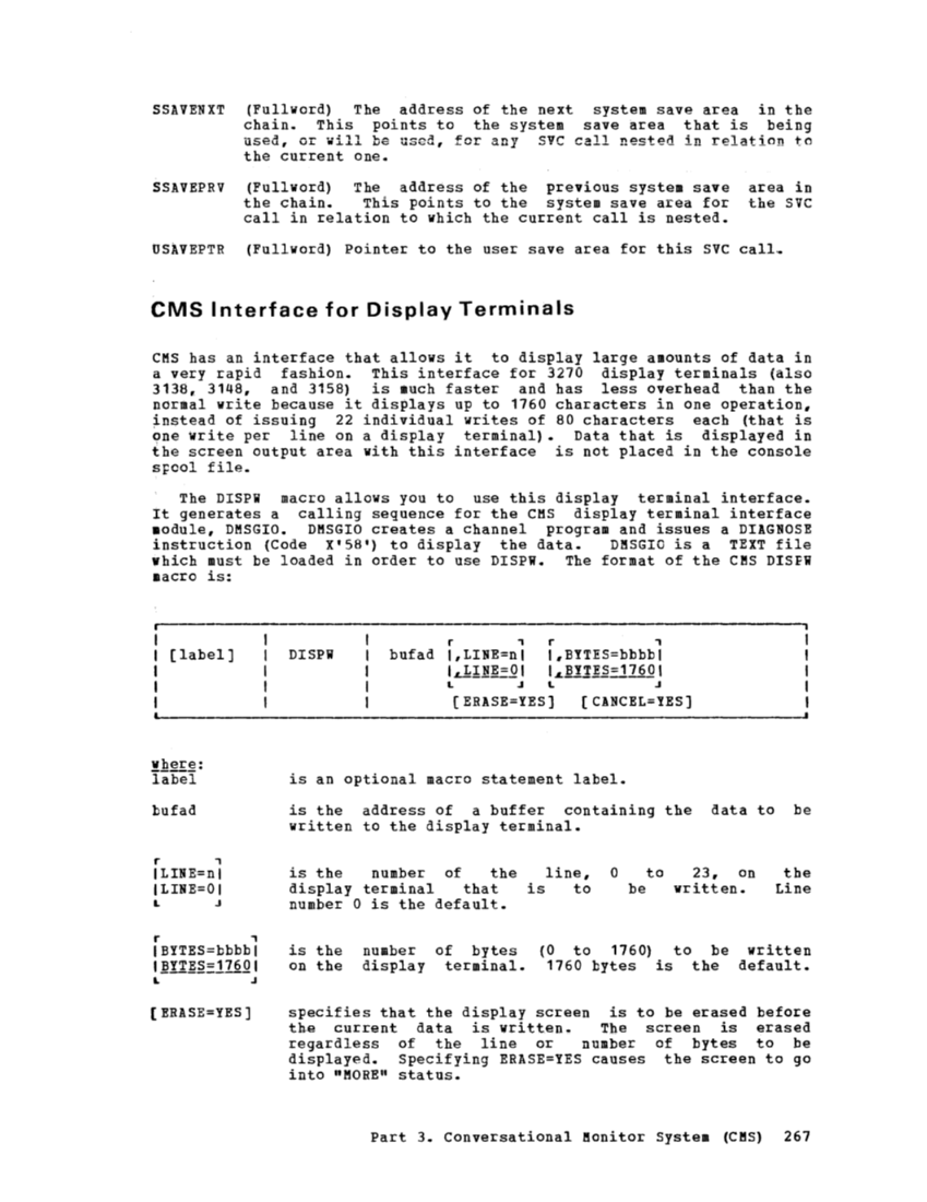 VM370 System Programmers Guide (Rel6) page 278