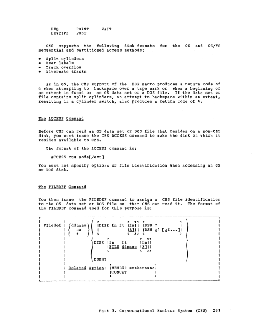 VM370 System Programmers Guide (Rel6) page 295