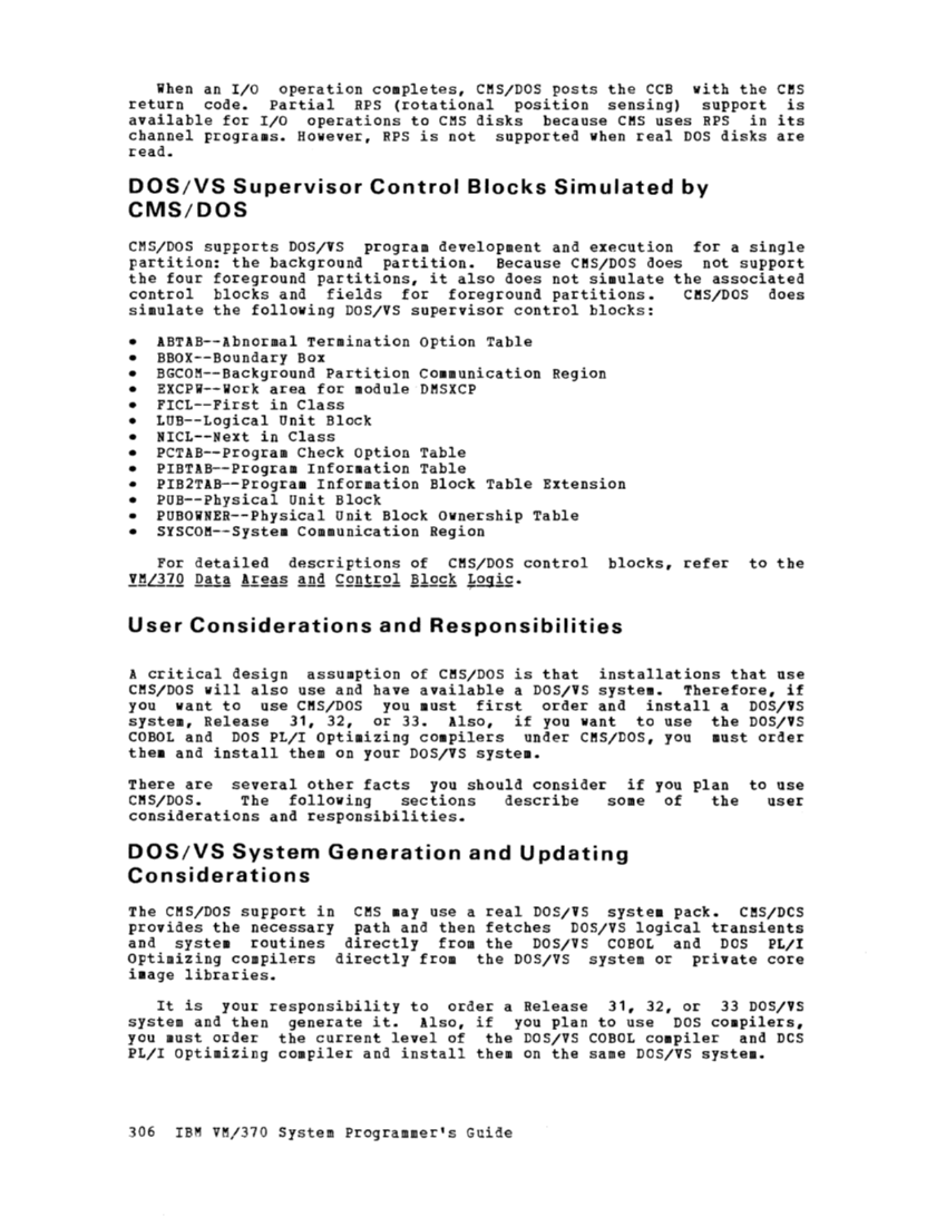 VM370 System Programmers Guide (Rel6) page 321