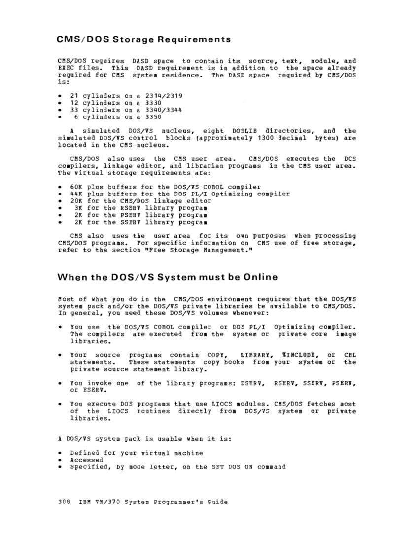 VM370 System Programmers Guide (Rel6) page 323