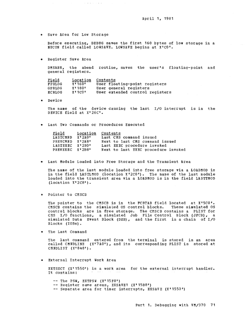 VM370 System Programmers Guide (Rel6) page 71