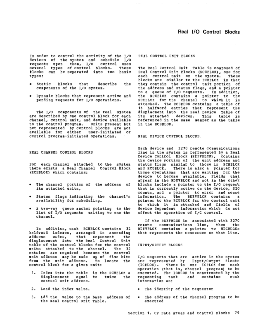 VM370 Rel 6 Data Areas and Control Block Logic (Mar79) page 90