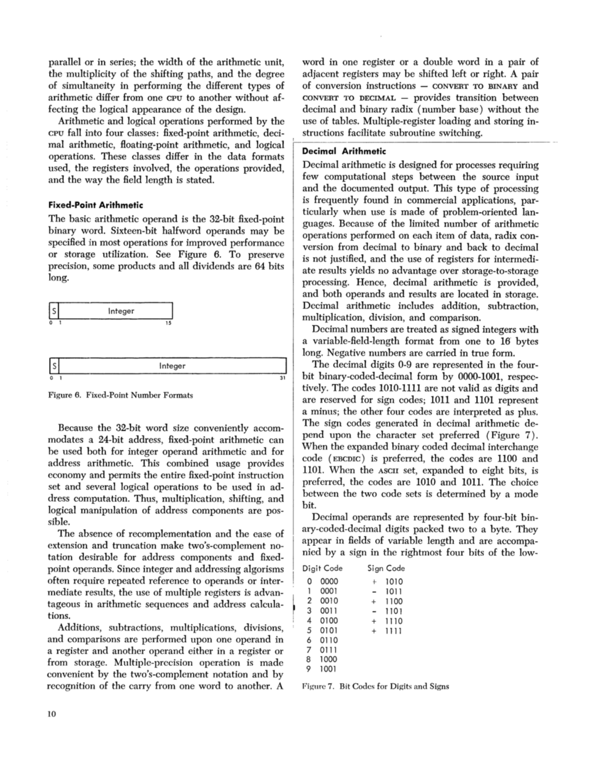 IBM System/360 Principles of Operation (Fom A22-6821-0 File S360-01) page 10