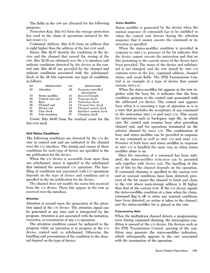 IBM System/360 Principles of Operation (Fom A22-6821-0 File S360-01) page 108