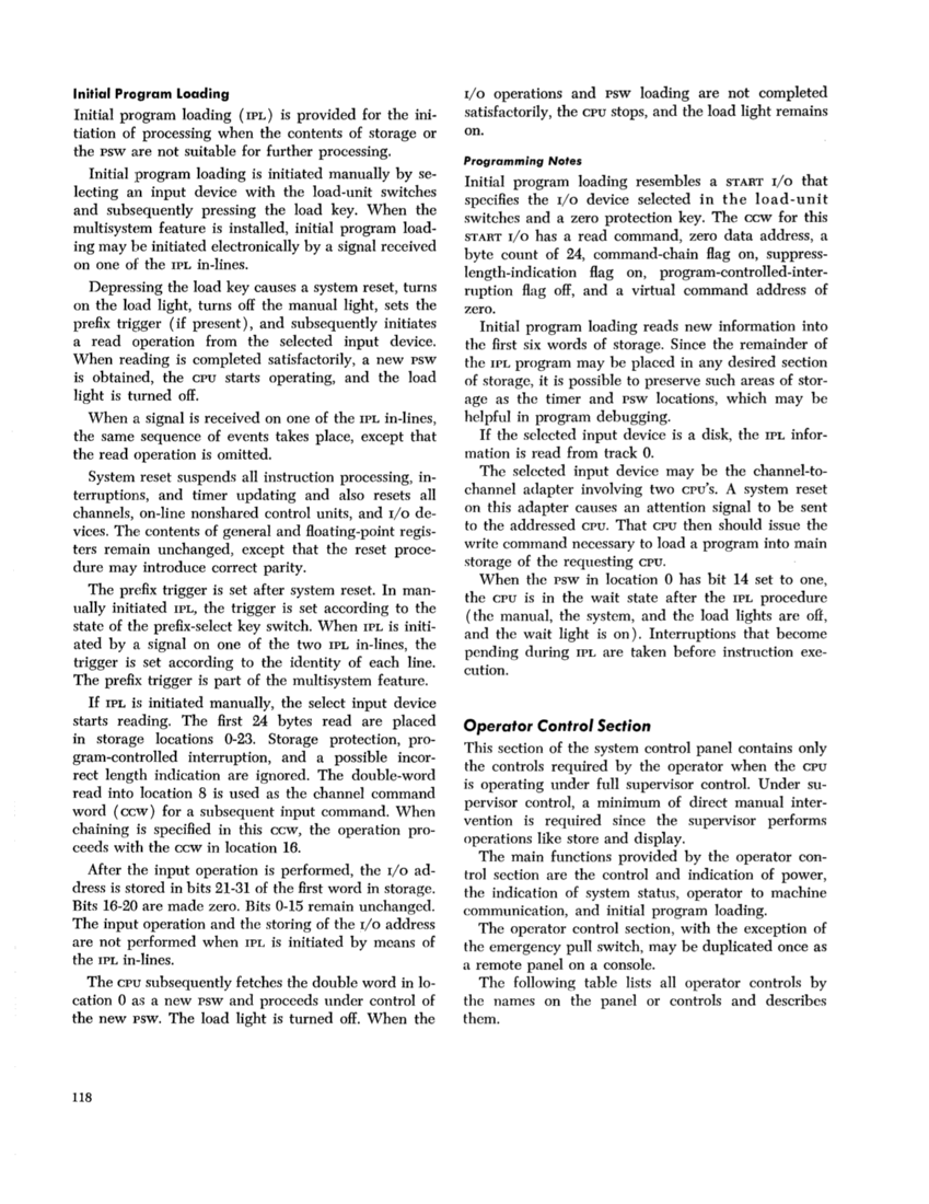 IBM System/360 Principles of Operation (Fom A22-6821-0 File S360-01) page 117