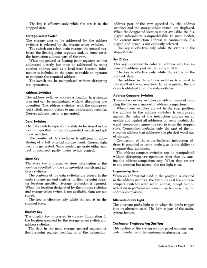 IBM System/360 Principles of Operation (Fom A22-6821-0 File S360-01) page 121