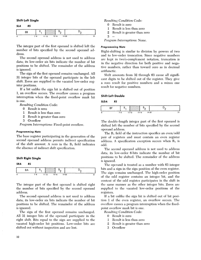 IBM System/360 Principles of Operation (Fom A22-6821-0 File S360-01) page 31