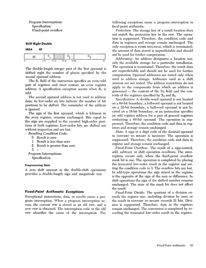 IBM System/360 Principles of Operation (Fom A22-6821-0 File S360-01) page 33