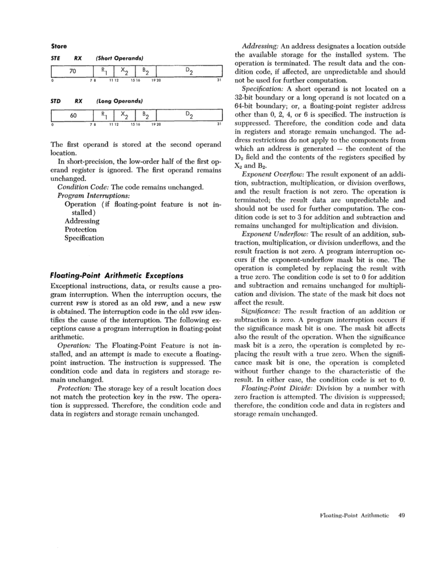 IBM System/360 Principles of Operation (Fom A22-6821-0 File S360-01) page 49