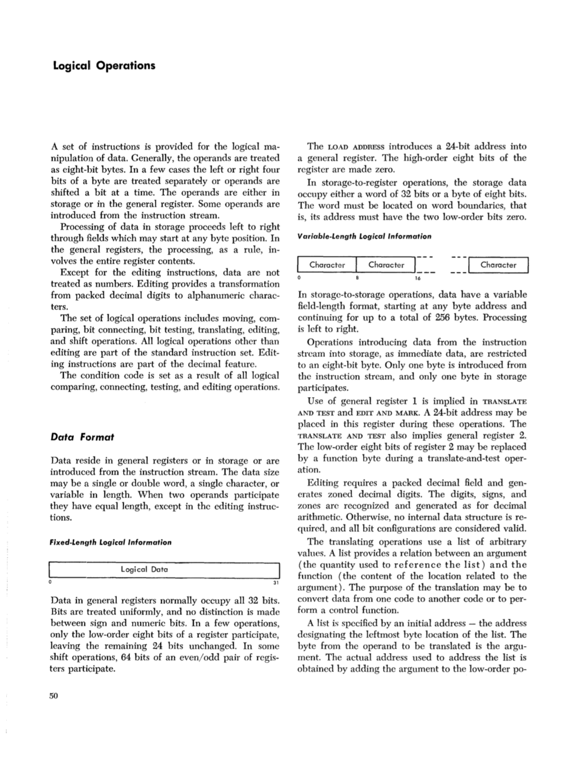 IBM System/360 Principles of Operation (Fom A22-6821-0 File S360-01) page 49