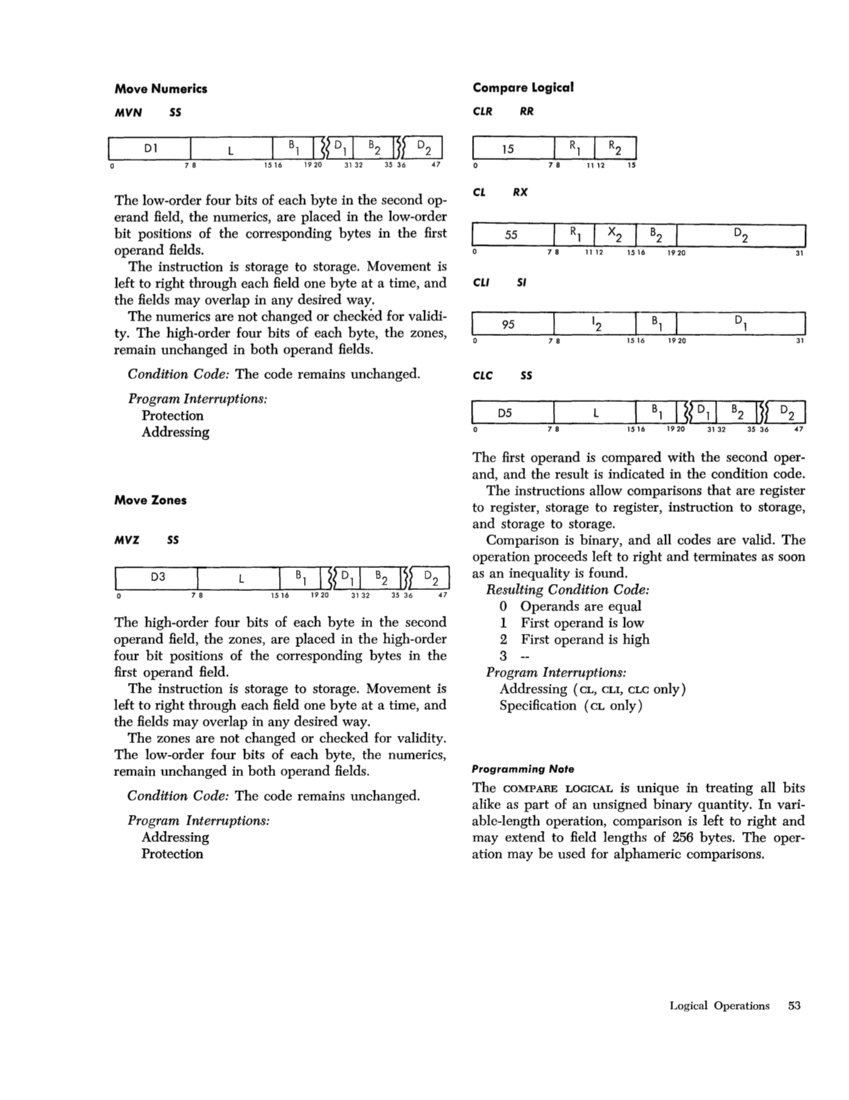 IBM System/360 Principles of Operation (Fom A22-6821-0 File S360-01) page 52