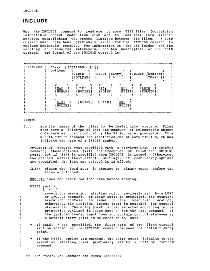 CMS Command and Macro Reference (Rel 6 PLC 17 Apr81) page 119
