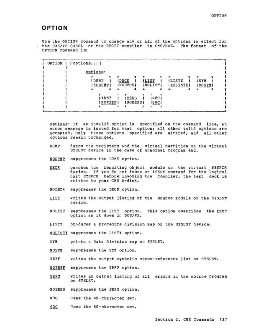 CMS Command and Macro Reference (Rel 6 PLC 17 Apr81) page 151