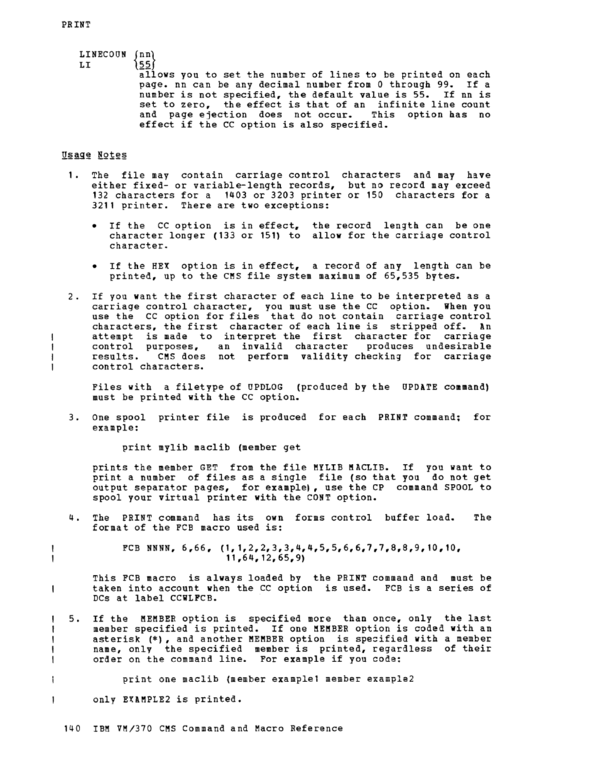 CMS Command and Macro Reference (Rel 6 PLC 17 Apr81) page 153