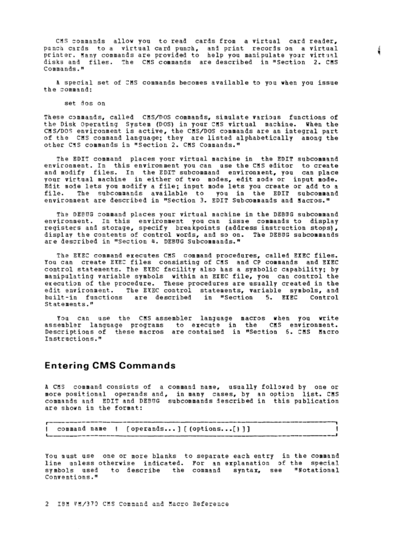 CMS Command and Macro Reference (Rel 6 PLC 17 Apr81) page 15