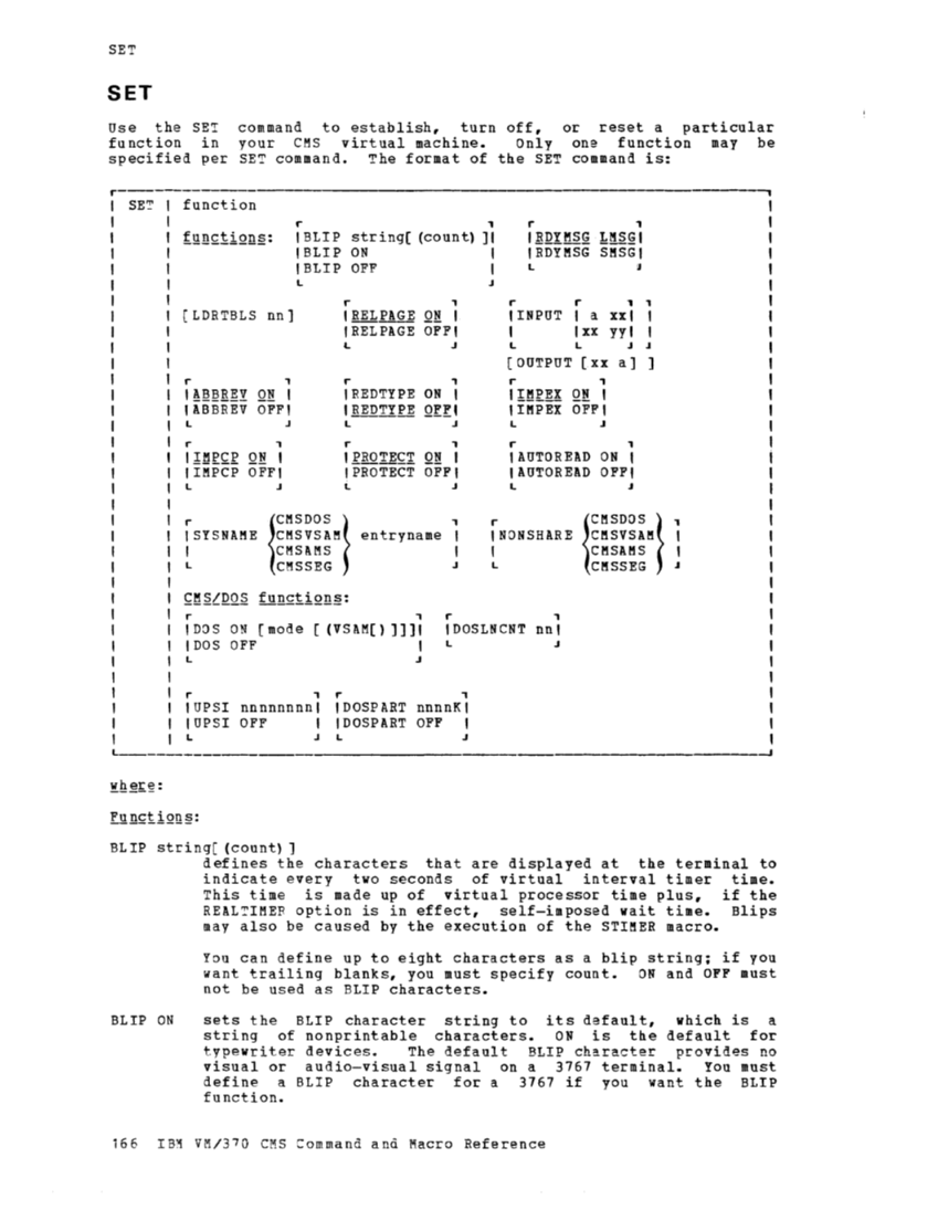 CMS Command and Macro Reference (Rel 6 PLC 17 Apr81) page 180