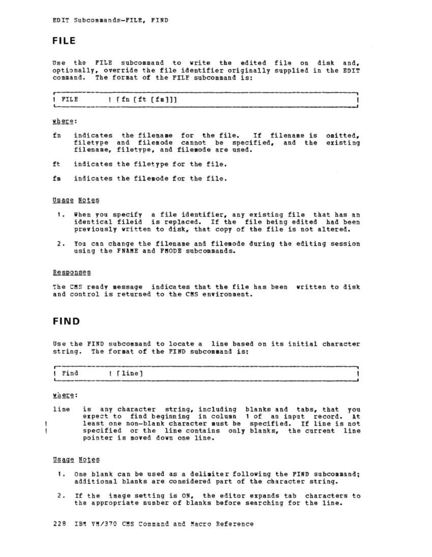 CMS Command and Macro Reference (Rel 6 PLC 17 Apr81) page 241