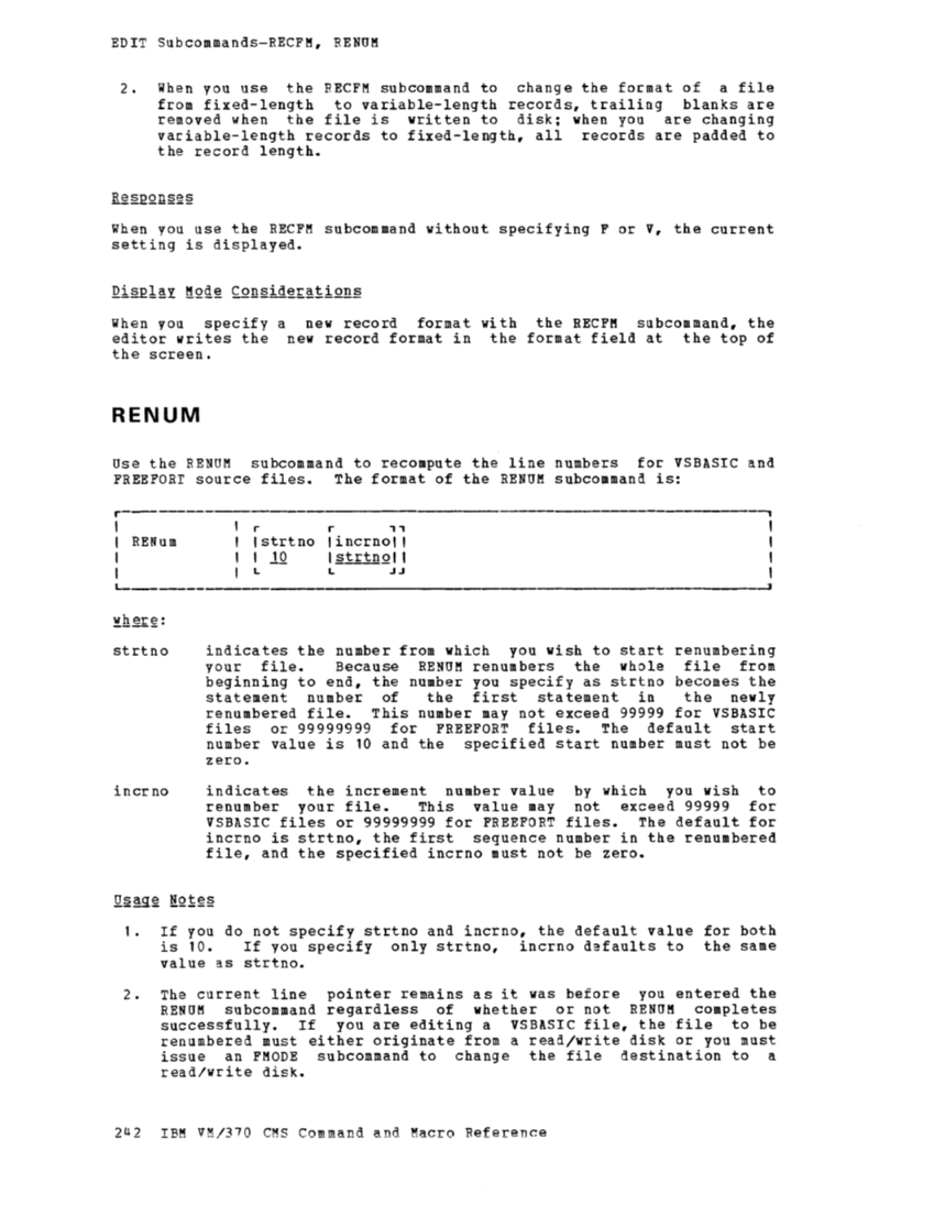 CMS Command and Macro Reference (Rel 6 PLC 17 Apr81) page 256