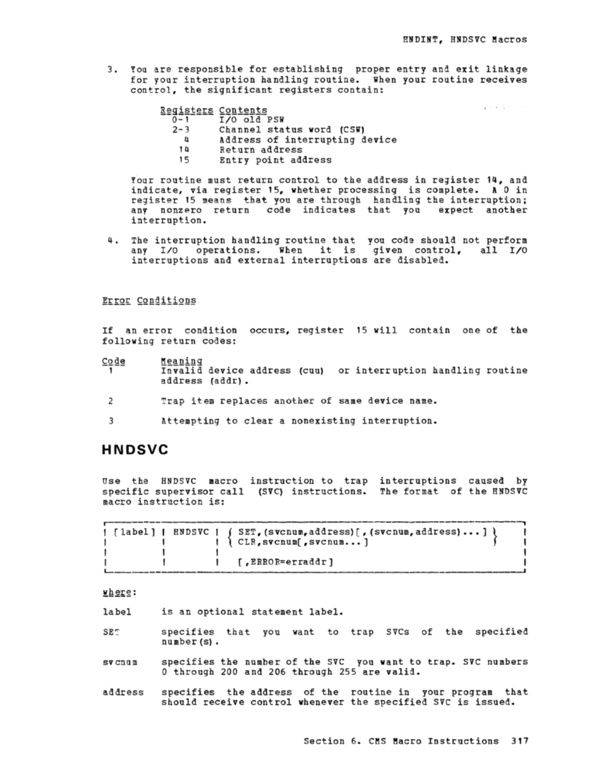 CMS Command and Macro Reference (Rel 6 PLC 17 Apr81) page 331
