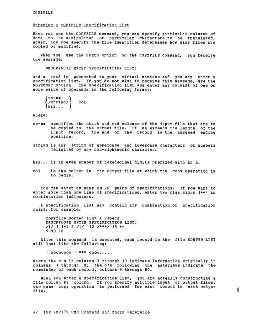 CMS Command and Macro Reference (Rel 6 PLC 17 Apr81) page 56