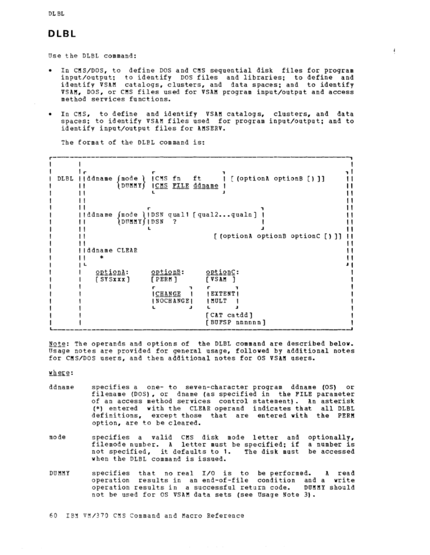 CMS Command and Macro Reference (Rel 6 PLC 17 Apr81) page 73