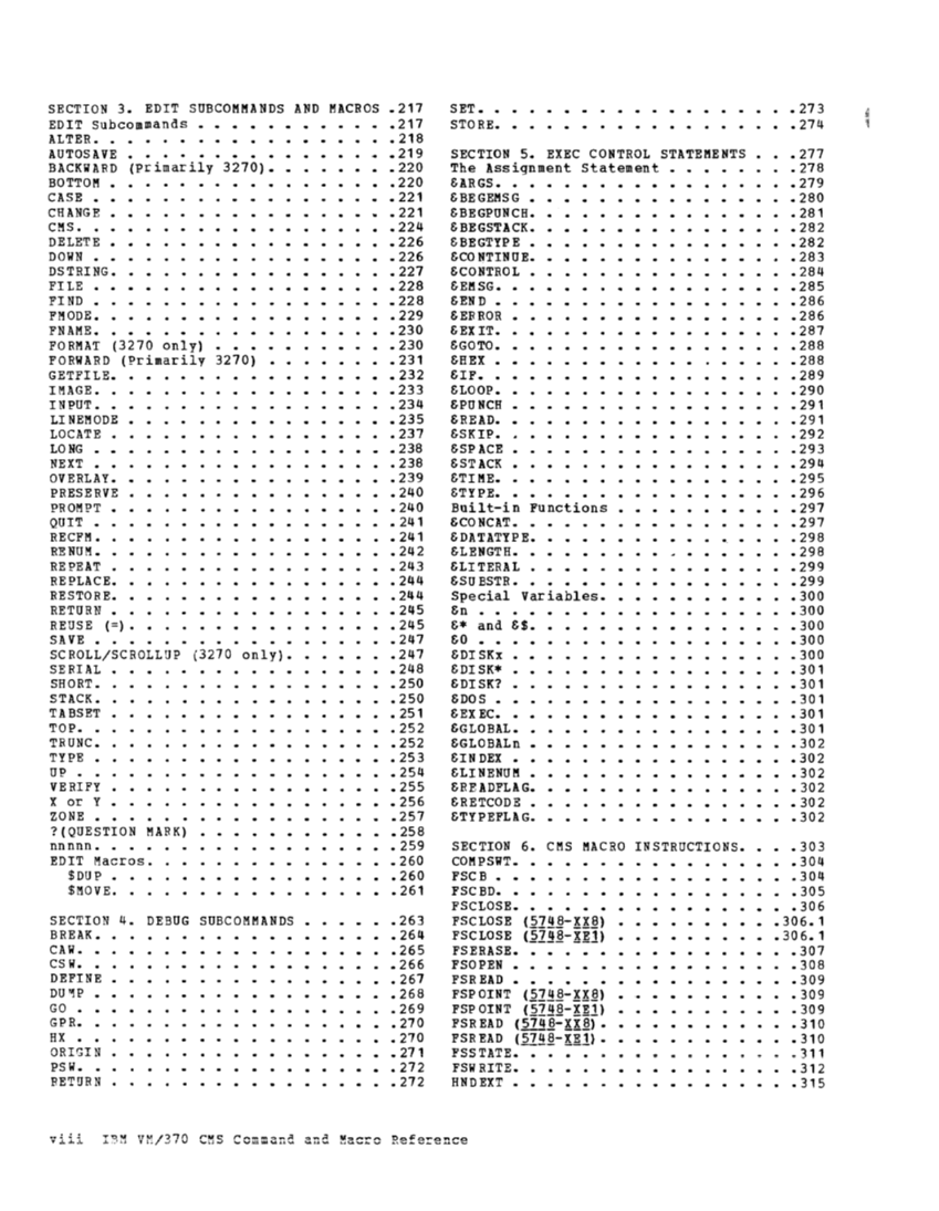 CMS Command and Macro Reference (Rel 6 PLC 17 Apr81) page 7