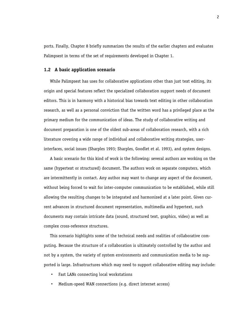 Palimpsest: Change-oriented Concurrency Control for Collaborative Applications page 13