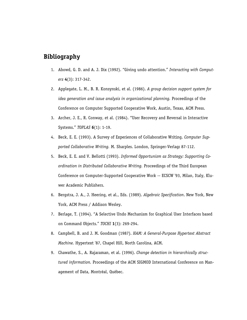 Palimpsest: Change-oriented Concurrency Control for Collaborative Applications page 178